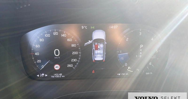 Volvo XC 60 cena 149000 przebieg: 142000, rok produkcji 2019 z Cieszyn małe 407